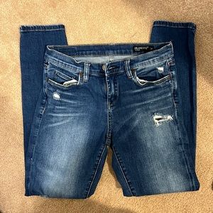 BlankNYC the Reade skinny jeans w distressing